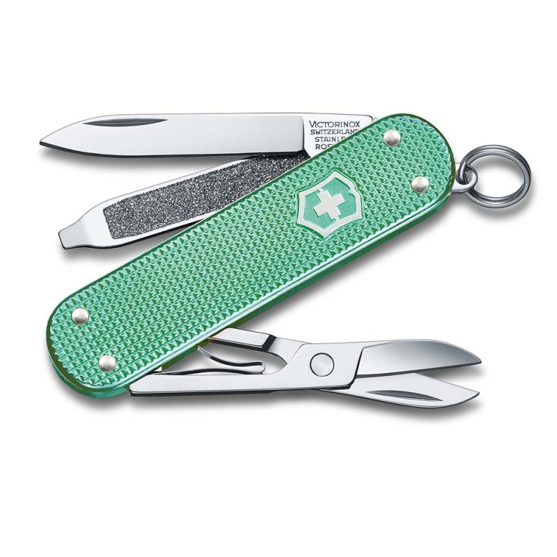 Victorinox 0.6221.221G Minty Mint Classic Alox Çakı